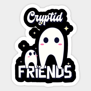 Cryptid Friends Sticker